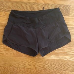 LULULEMON SHORTS- Black size 2